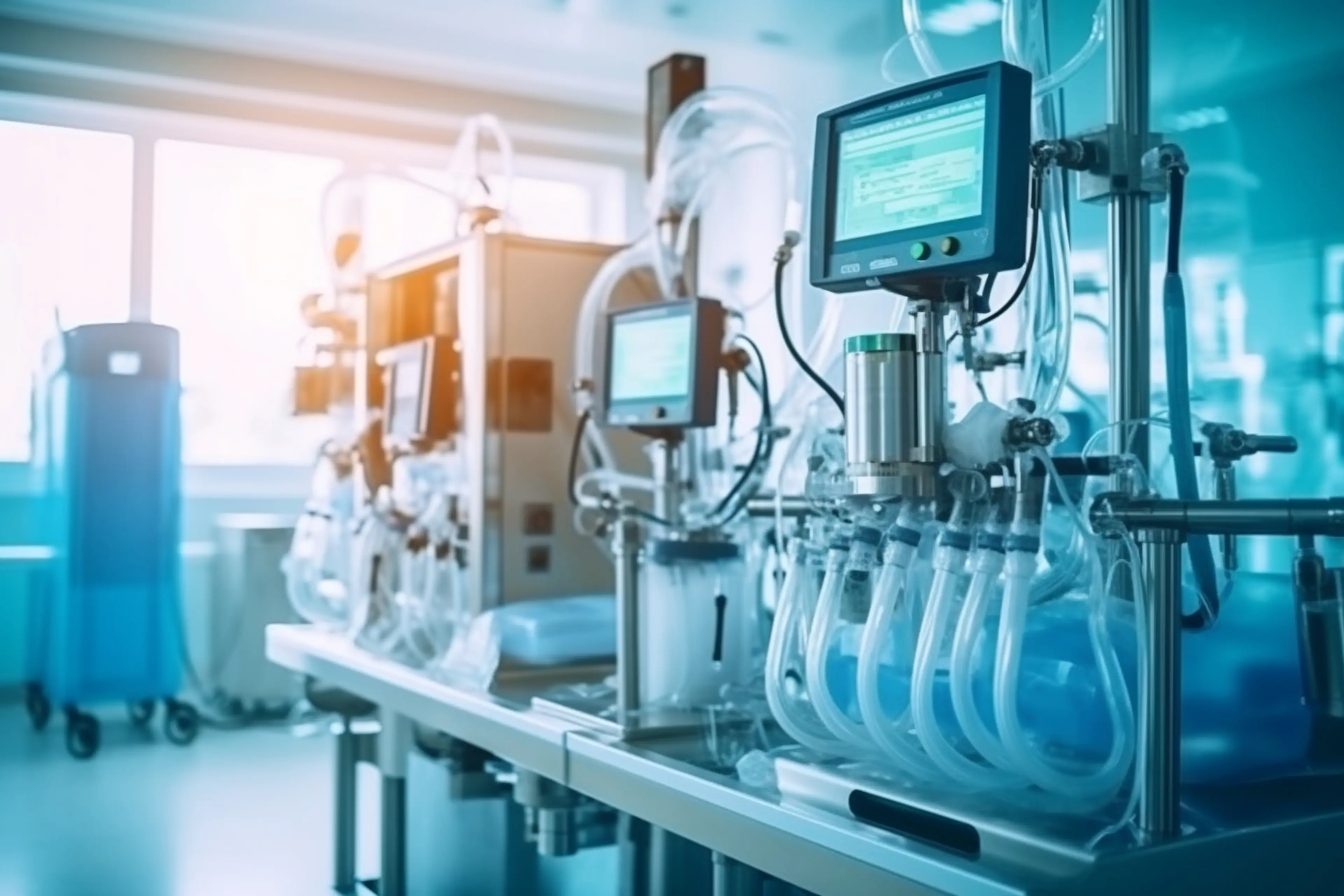 Hospital facility with automation and control systems